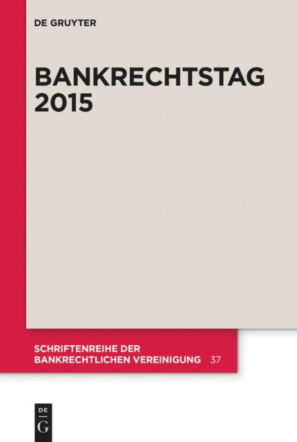 Bankrechtstag 2015 (Buch)
