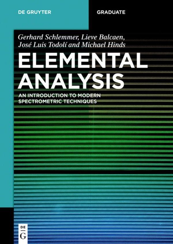 Elemental Analysis - Gerhard Schlemmer (Buch)