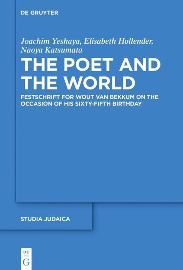 The Poet and the World - Joachim Yeshaya (Buch)