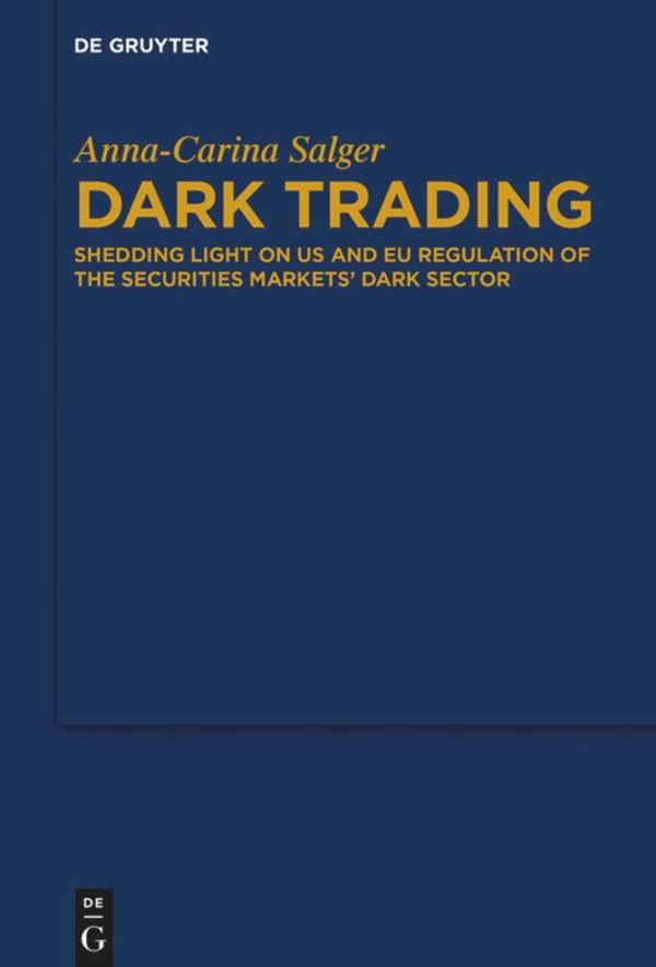 Dark Trading - Anna-Carina Salger (Buch)