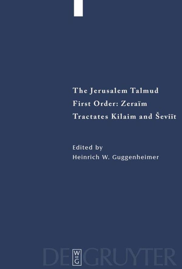 Tractates Kilaim and Seviit (Buch)