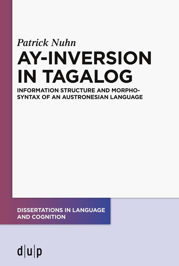 Ay-Inversion in Tagalog - Patrick Nuhn (Buch)