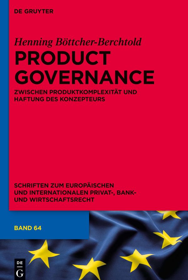 Product Governance - Henning Böttcher-Berchtold (Buch)