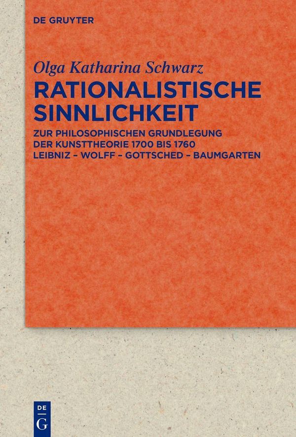 Rationalistische Sinnlichkeit - Olga Katharina Schwarz (Buch)