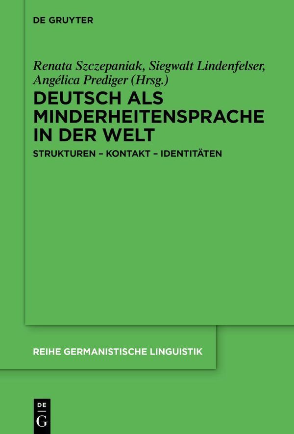 Deutsch als Minderheitensprache in der Welt (Buch)