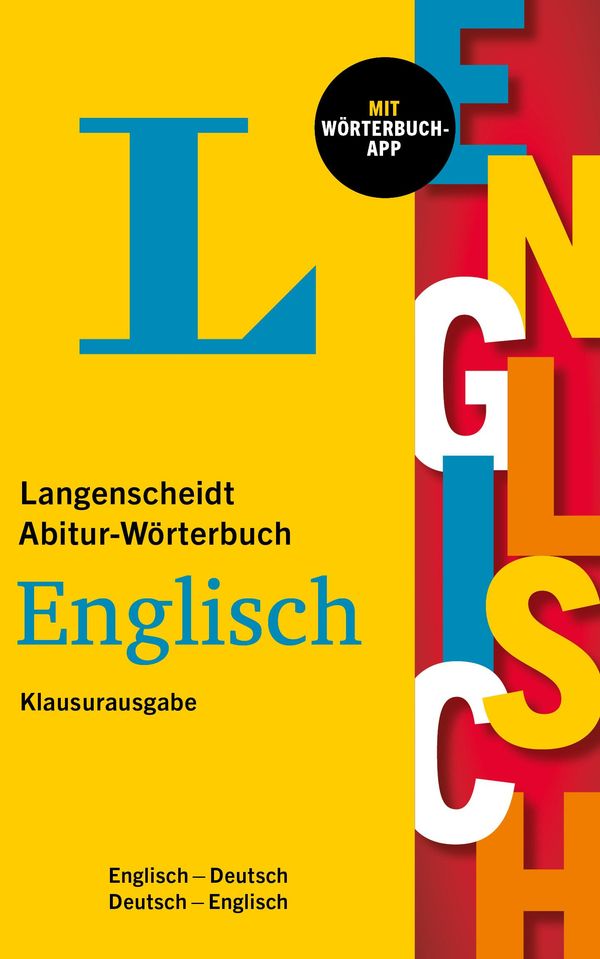 Langenscheidt Abitur-Wörterbuch Englisch Klausurausgabe (Buch)