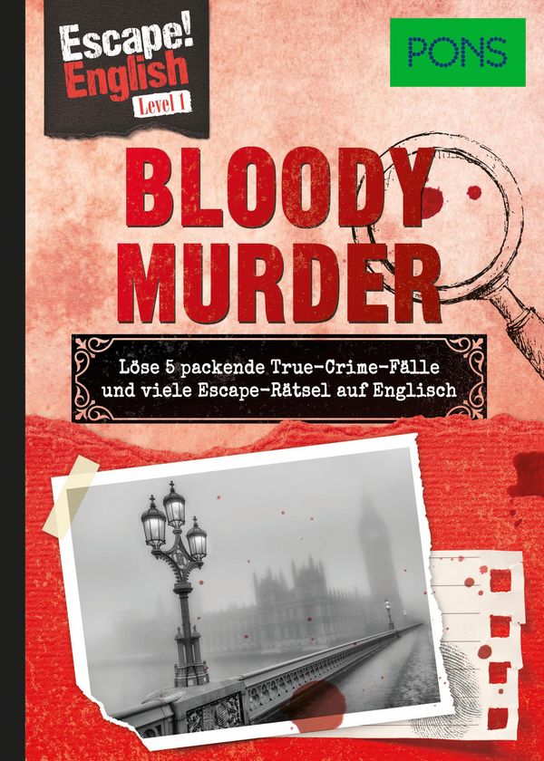 PONS Escape! English - Level 1 - Bloody Murder - Ulrike Wolk (Buch)