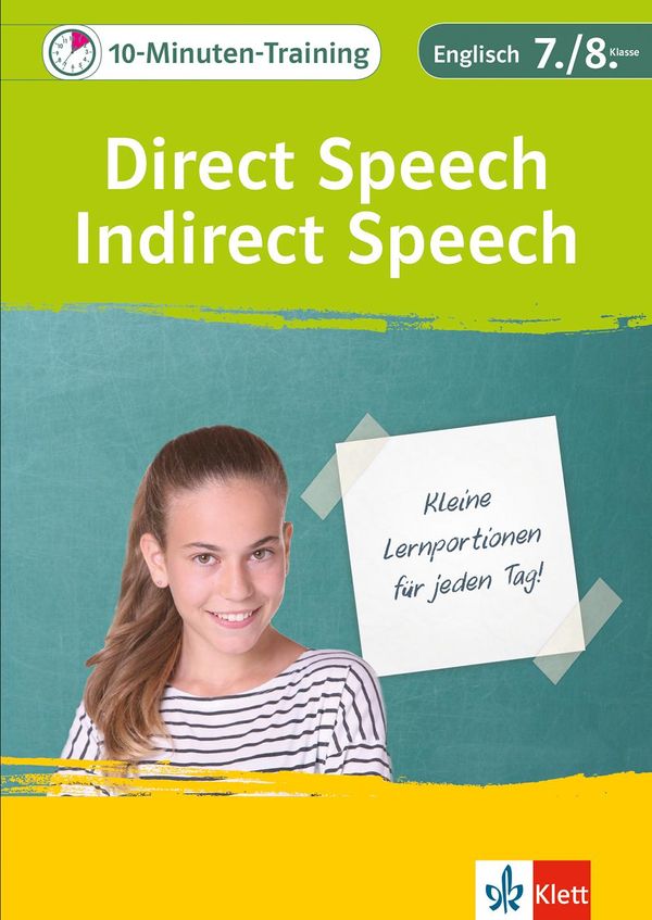 Klett 10-Minuten-Training Englisch Direct Speech - Indirect Speech ...