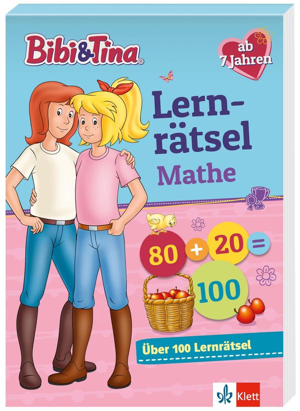 Bibi & Tina: Mein Lernrätsel-Block Mathematik für die 2. Klasse (Buch)