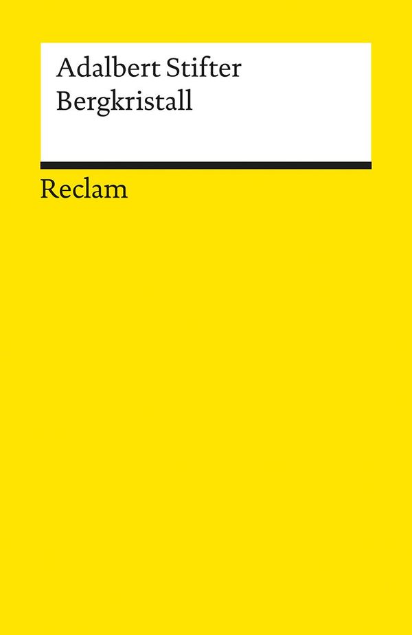 Bergkristall. Erzählung - Adalbert Stifter (Buch)