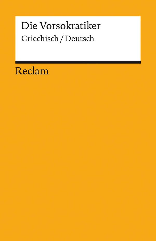 Die Vorsokratiker (Buch)