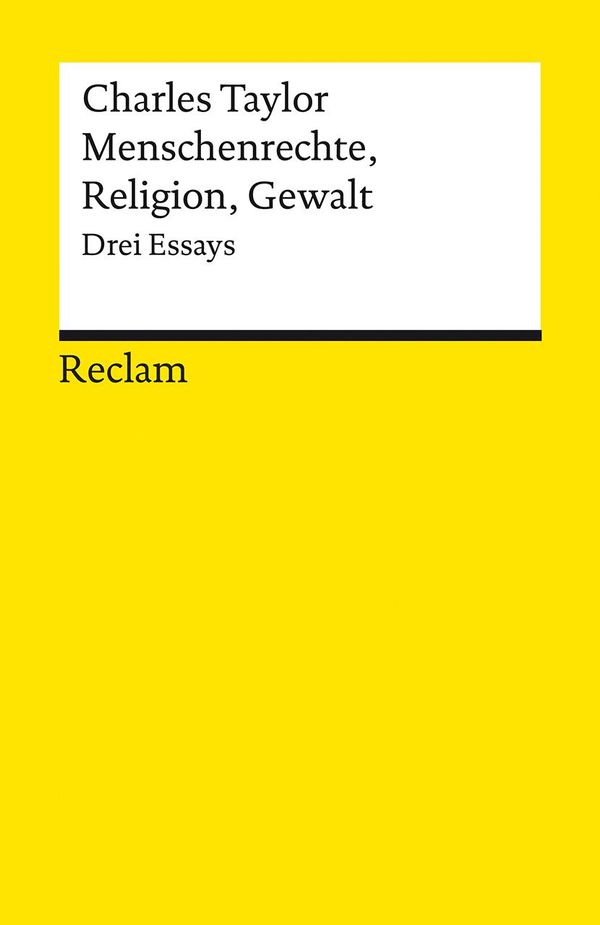 Menschenrechte, Religion, Gewalt - Charles Taylor (Buch)