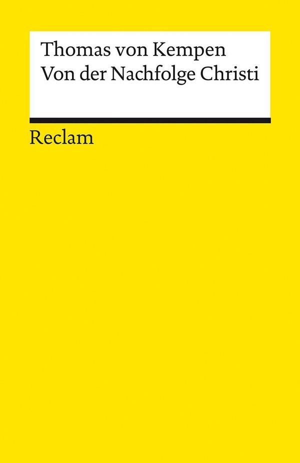 Von der Nachfolge Christi - Thomas Von Kempen (Buch)