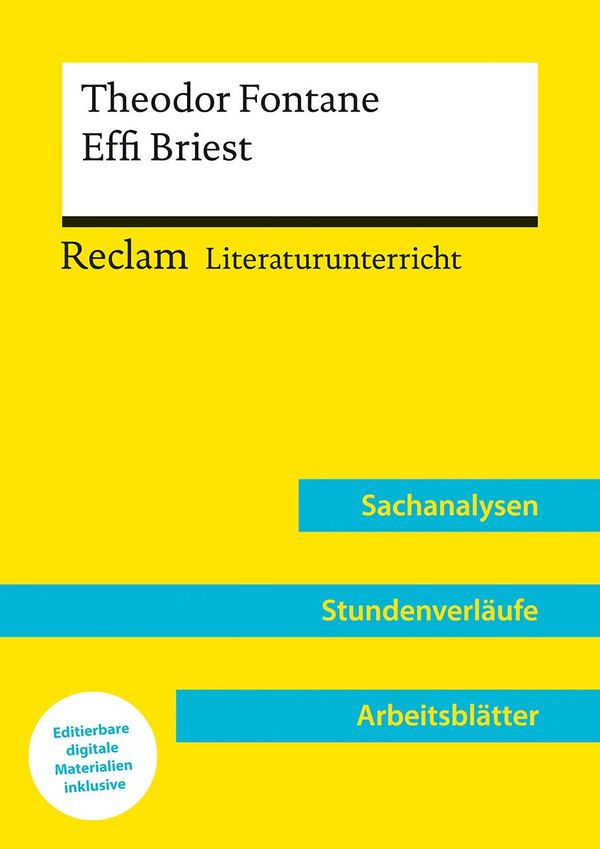 Theodor Fontane: Effi Briest (Lehrerband) | Mit Downloadpaket (Unte...