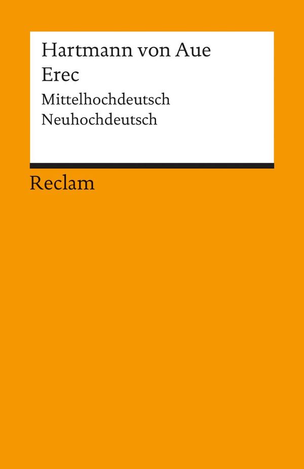 Erec - Hartmann von Aue (Buch)