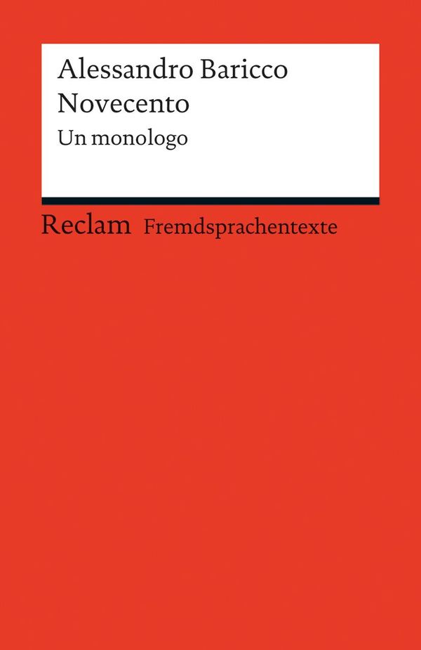 Novecento - Alessandro Baricco (Buch)
