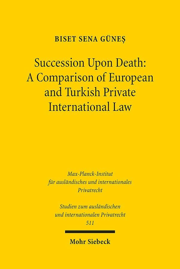 Succession Upon Death - Biset Sena Günes (Buch)