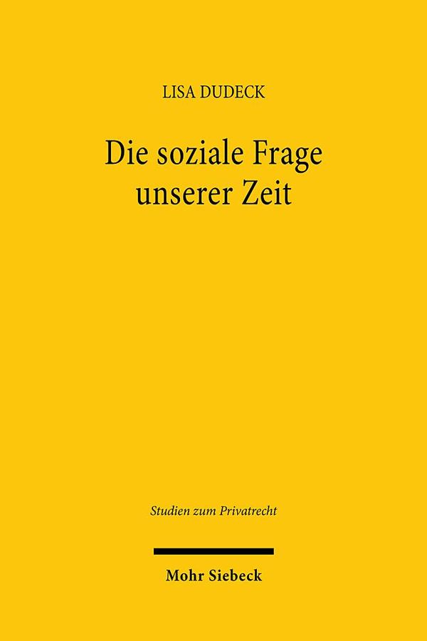 Die soziale Frage unserer Zeit - Lisa Dudeck (Buch)
