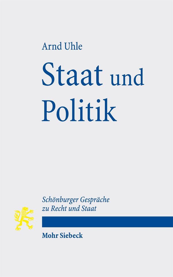 Staat und Politik - Arnd Uhle (Buch)
