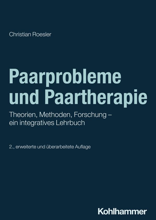 Paarprobleme und Paartherapie - Christian Roesler (Buch)