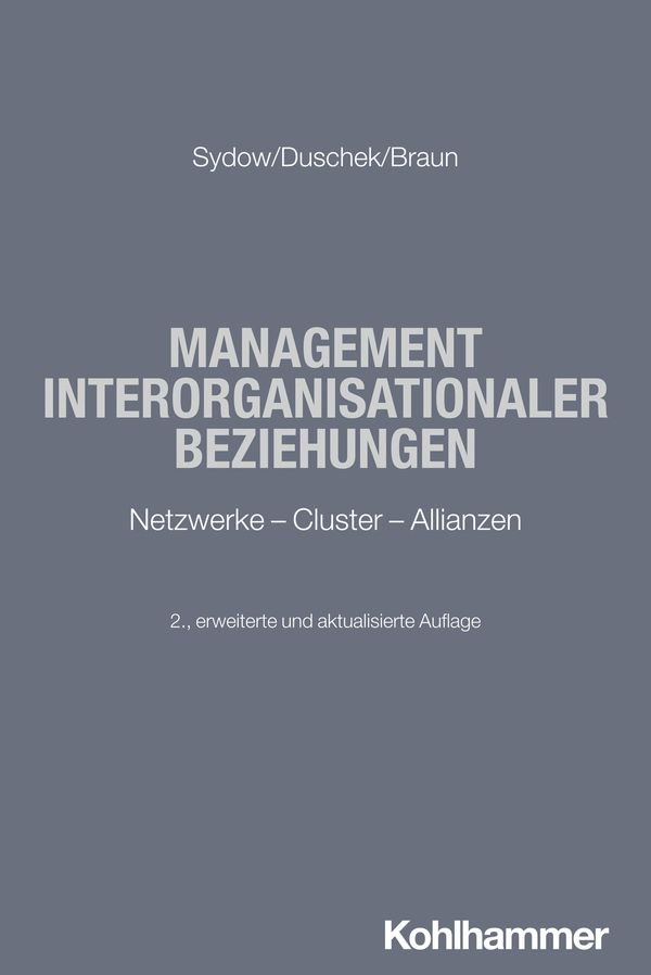 Management interorganisationaler Beziehungen - Jörg Sydow (Buch)