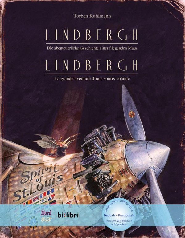 Lindbergh. Kinderbuch Deutsch-Französisch mit MP3-Hörbuch zum Herun...