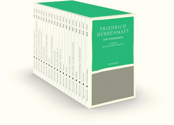 Das Prosawerk in 19 Bänden in Kassette - Friedrich Dürrenmatt (Buch)