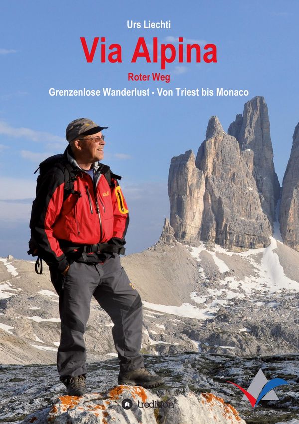 Via Alpina Roter Weg - Urs Liechti (Buch)