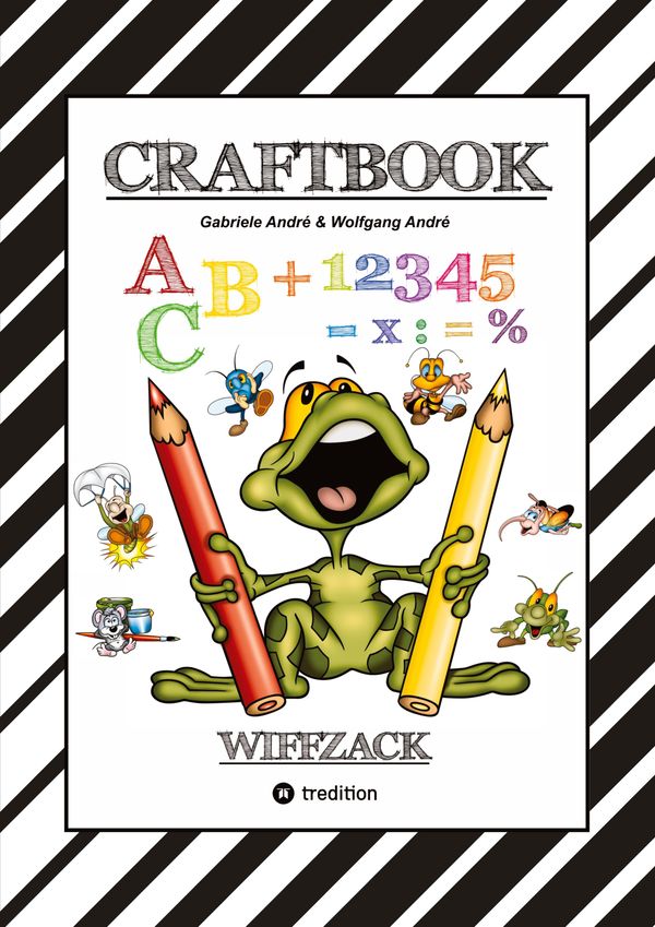 Craftbook - Basteln - Geschichten Scribbeln - Lernen - Malen - Spie...
