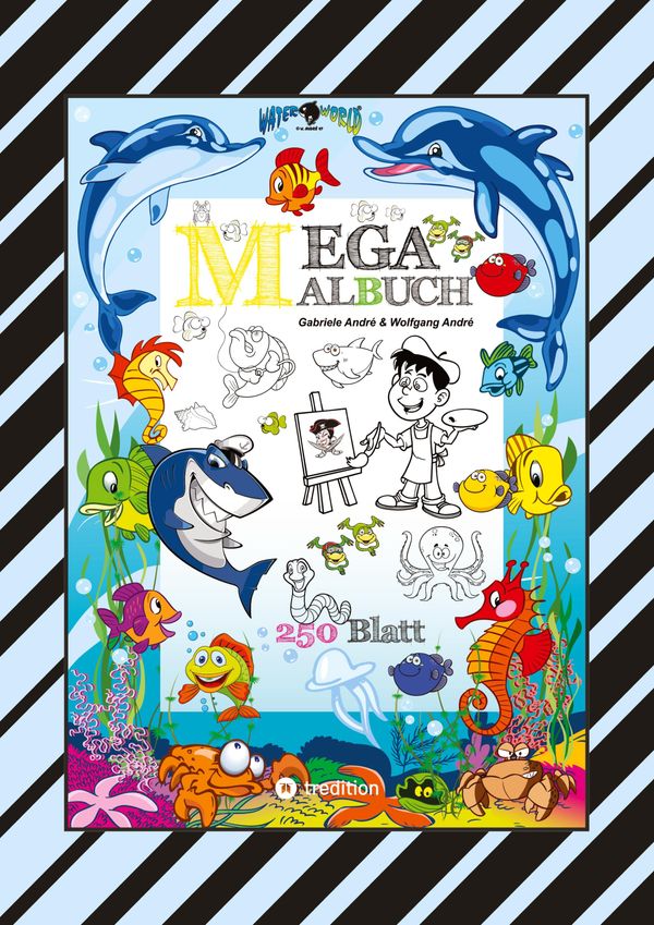 Xxl Mega Malbuch - Summertime - Ferienspass - Wasserwelt - Lustige ...