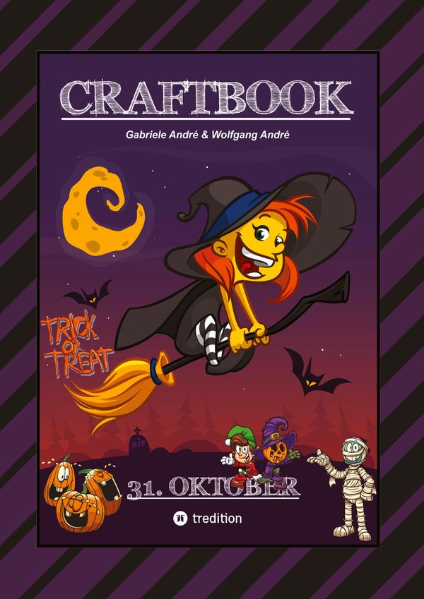 Craftbook - Halloween Ausmalmotive - Hexereien - Trick Or Treat - G...