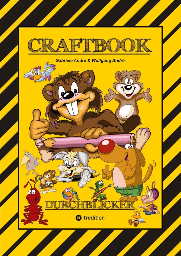 Craftbook - 100 Tolle Motive - Malen - Basteln - Uhrzeit lernen - K...