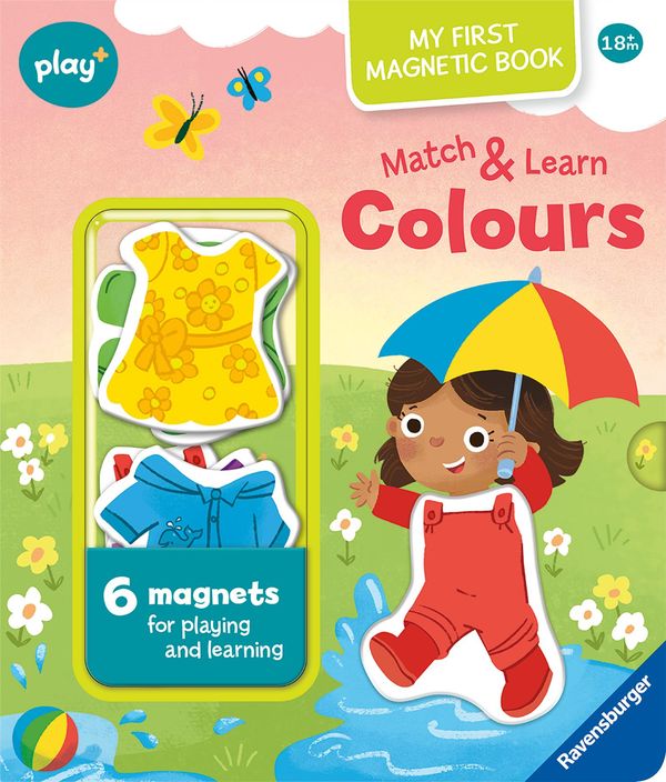 Play+ My first Magnetic Book: Match and Learn Colours (Buch)