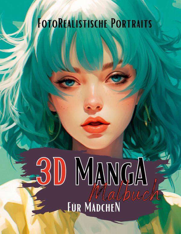 Mangamalbuch für Mädchen - Lucys Manga Malbücher (Buch)
