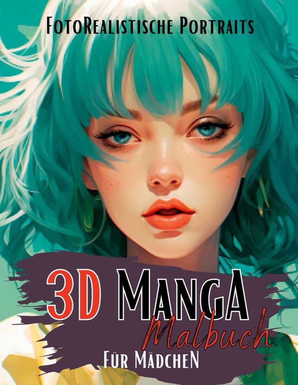 Mangamalbuch für Mädchen - Lucys Manga Malbücher (Buch)