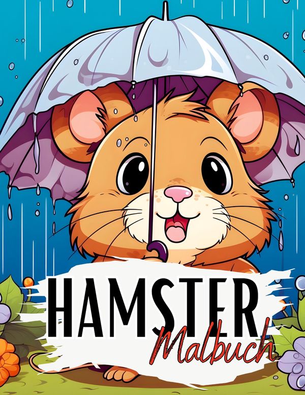 Hamster Malbuch - Lucys Tier Malbücher (Buch)