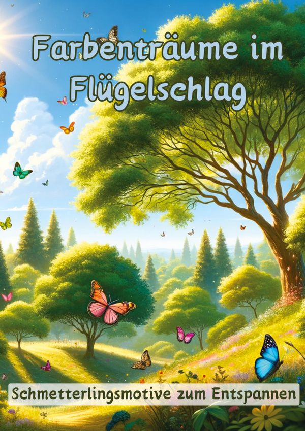 Farbenträume im Flügelschlag - Maxi Pinselzauber (Buch)