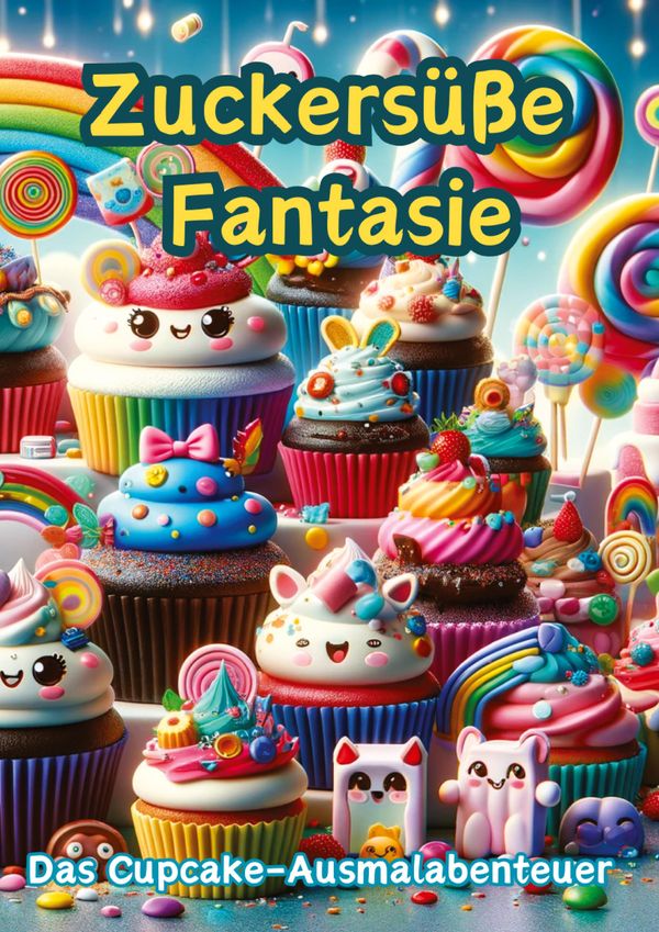 Zuckersüße Fantasie - Maxi Pinselzauber (Buch)