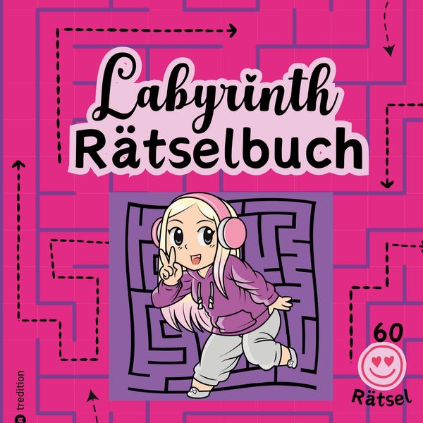 Rätselbuch für Mädchen Labyrinthe Cooles Mitmachbuch für clevere Mä...