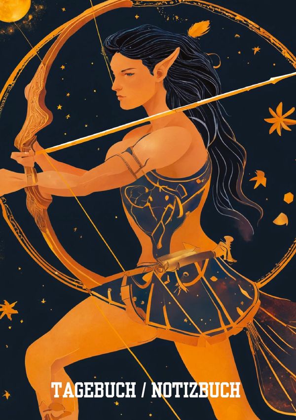 Tagebuch / Notizbuch Sternzeichen Schütze - Willi Meinecke (Buch)