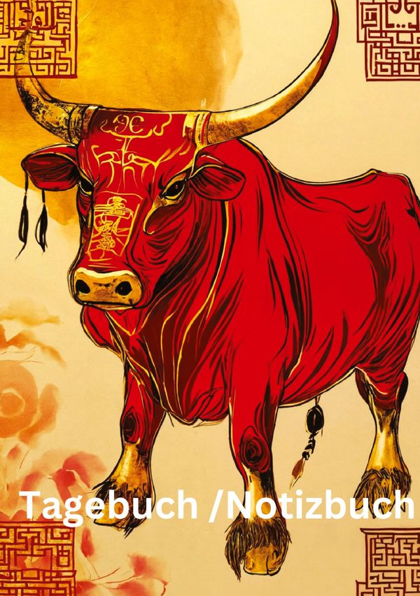 Tagebuch / Notizbuch Chinesische Tierkreis Büffel - Willi Meinecke