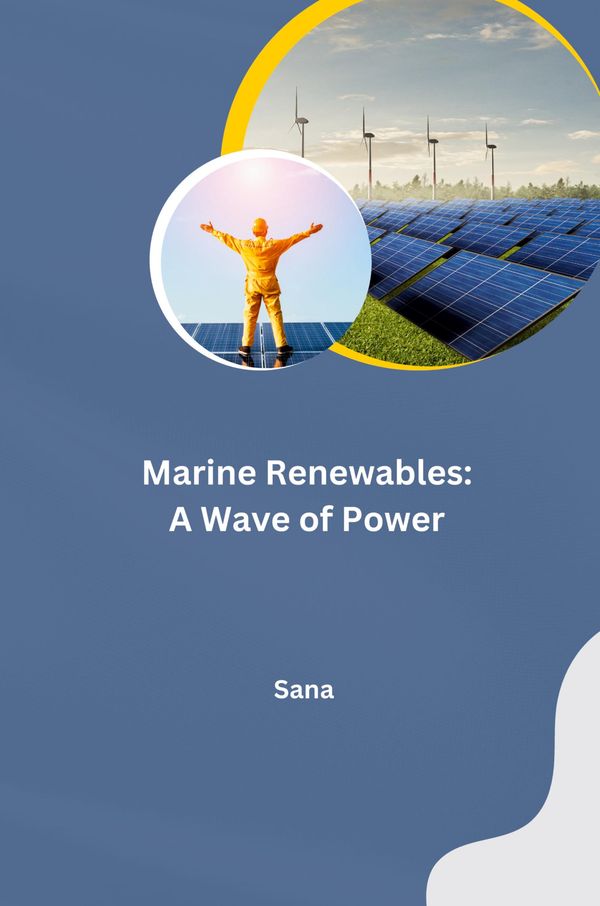 Marine Renewables: A Wave of Power - Sana (Buch)