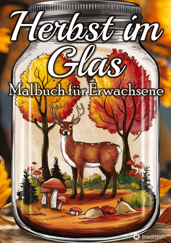 Herbst Malbuch für Erwachsene - Miniaturwelten Pocket World Taschen...