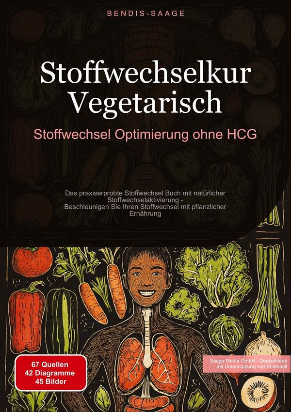 Stoffwechselkur Vegetarisch: Stoffwechsel-Optimierung ohne HCG (Buch)