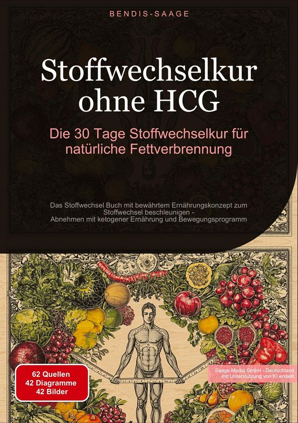 Stoffwechselkur ohne HCG: Die 30 Tage Stoffwechselkur für natürlich...
