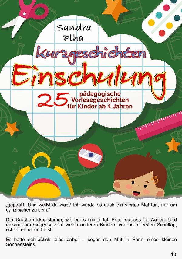 KitaFix-Kurzgeschichten Einschulung - Sandra Plha (Buch)
