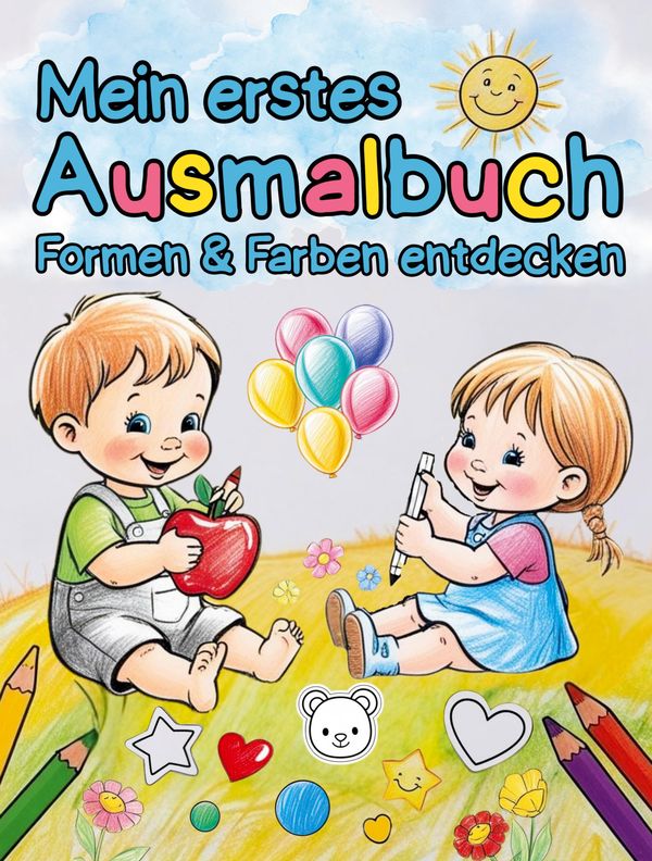 Mein erstes Ausmalbuch für Kinder ab 2 Jahre - S&L Inspirations-Lounge