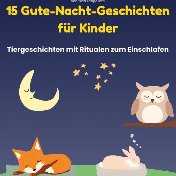 15 Gute-Nacht-Geschichten für Kinder - Nico Langellotti (Buch)