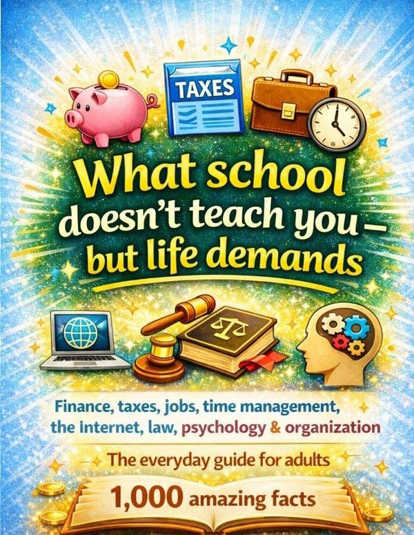 What school doesnt teach you - but life demands - Dominik Mikulaschek