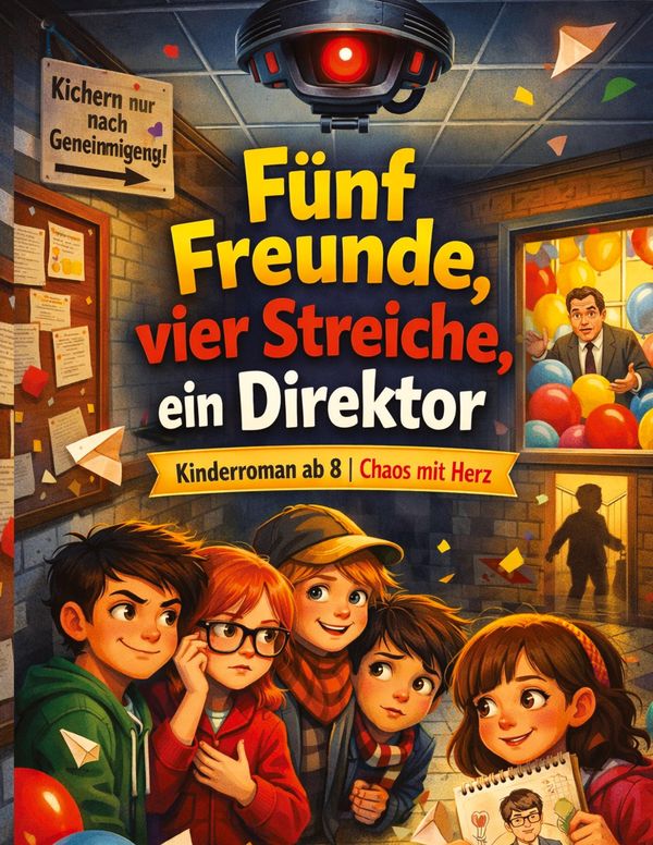 Fünf Freunde, vier Streiche, ein Direktor - Dominik Mikulaschek (Buch)